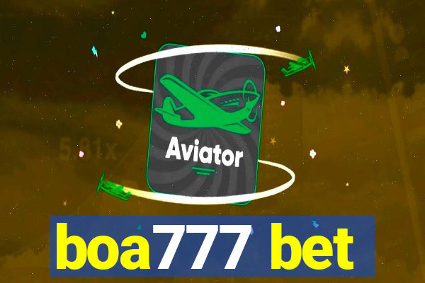 boa777 bet